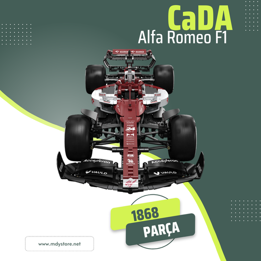 CaDA C64005W Alfa Romeo F1 ORLEN C42 Yapı Seti ile Formula 1 Tutkunuzu Yaşayın