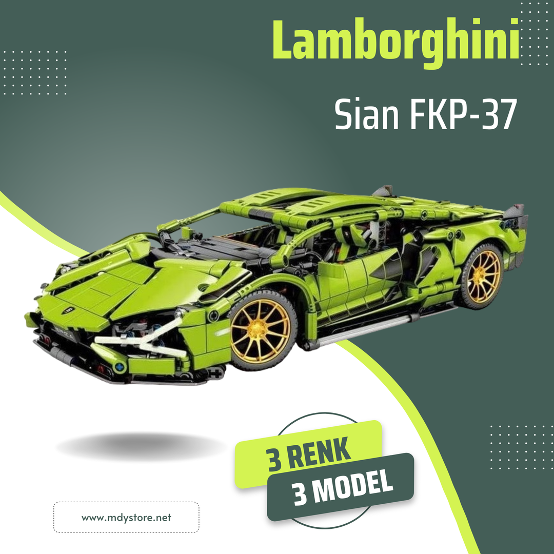 Güç ve Şıklığın Buluşması: Lamborghini Sian FKP37 Model Seti