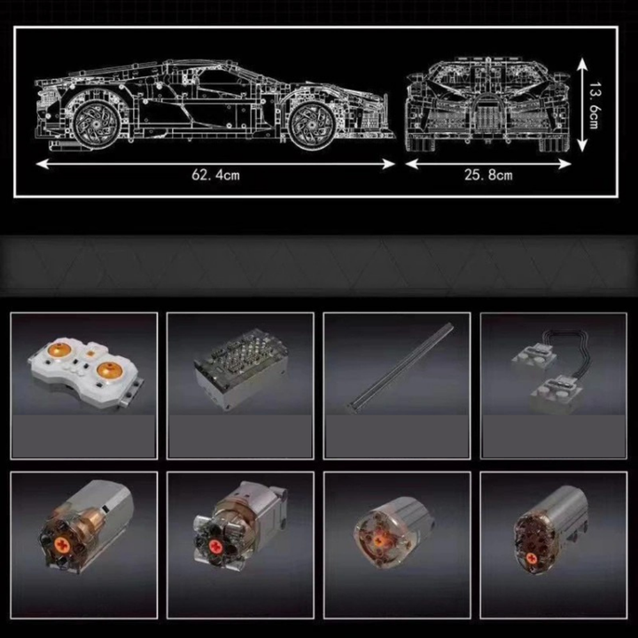 MOULD KING Bugatti La Voiture Noire
