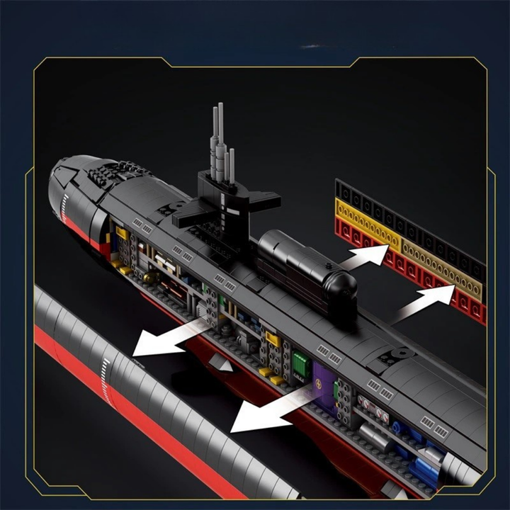 Reobrix Los Angeles-Class SSN 1:125