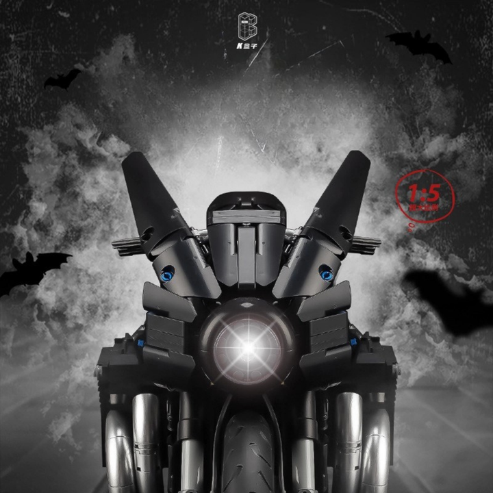 K-Box Siyah Bat Motosiklet