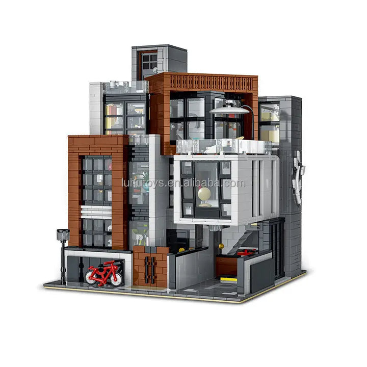 XMORK Cube Brown Modern Villa