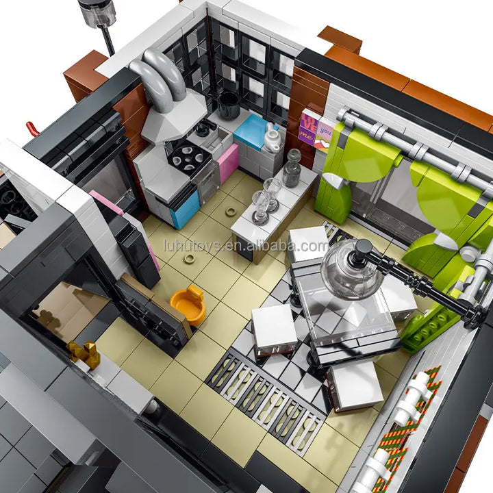 XMORK Cube Brown Modern Villa