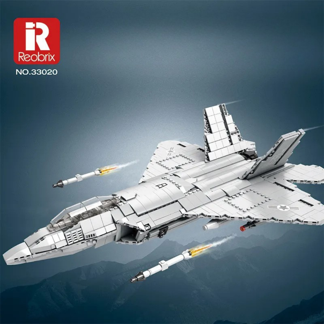 Reobrix F-22 Raptor Fighter