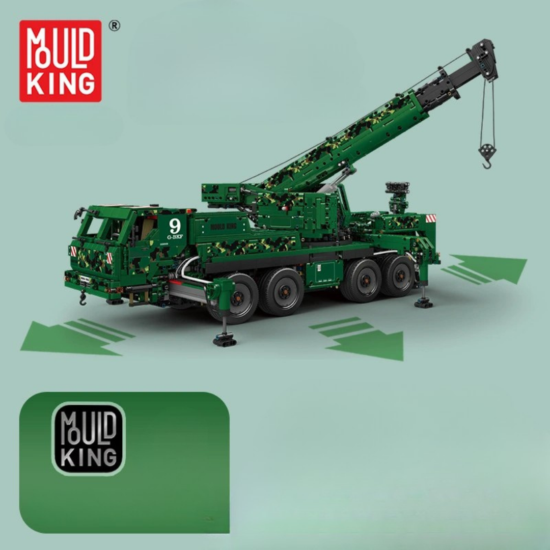 MOULD KING Zırhlı Kurtarma Vinci G-BKF