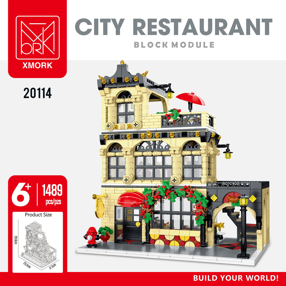 XMORK Şehir Restoran Blok Modülü