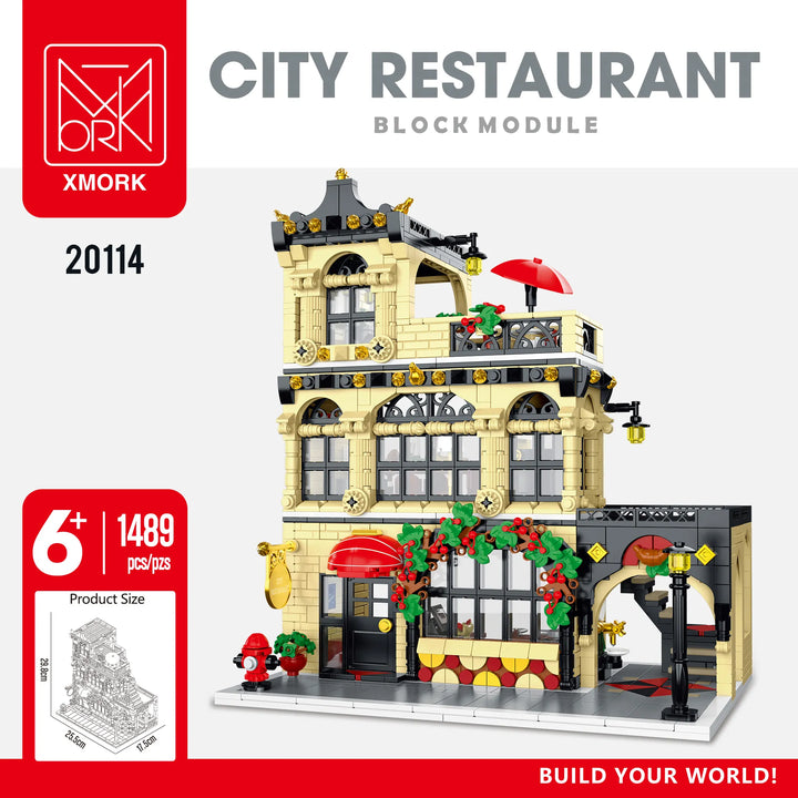 XMORK Şehir Restoran Blok Modülü