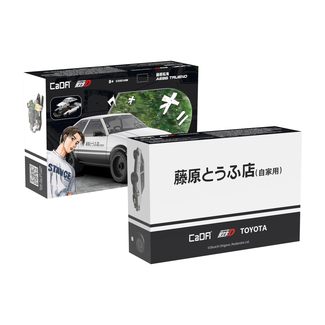 CaDA Initial D 1:35 Toyota Trueno AE86