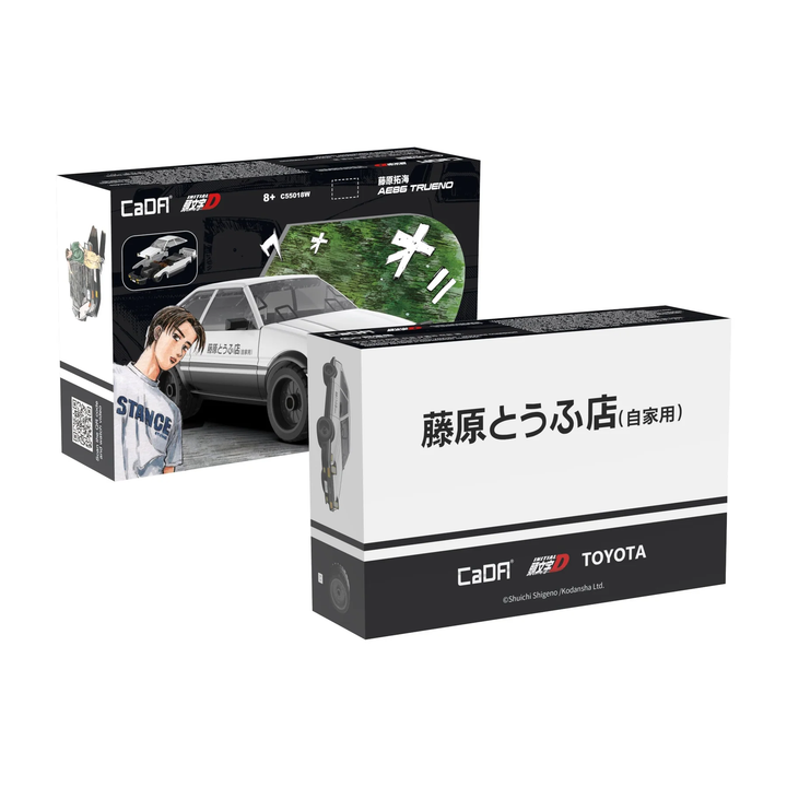 CaDA Initial D 1:35 Toyota Trueno AE86