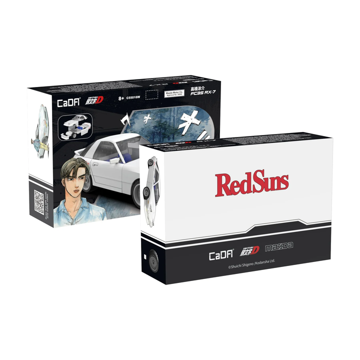 CaDA Initial D 1:35 Mazda RX-7 FC3S