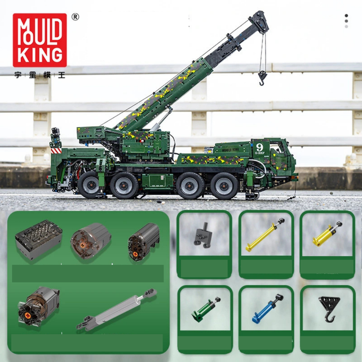 MOULD KING Zırhlı Kurtarma Vinci G-BKF