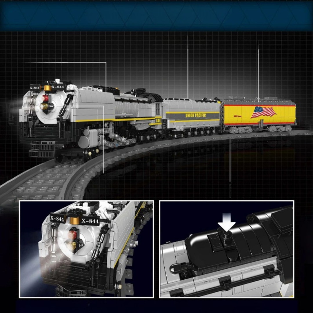 MOULD KING Union Pacific 844 Buharlı Lokomotif