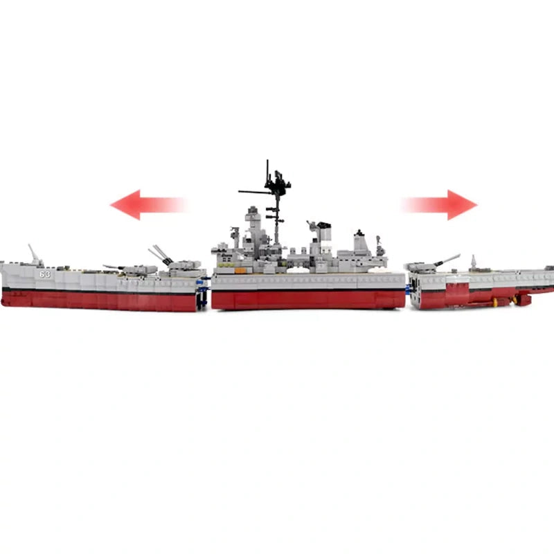 XINGBAO Savaş Gemisi USS Missouri Askeri