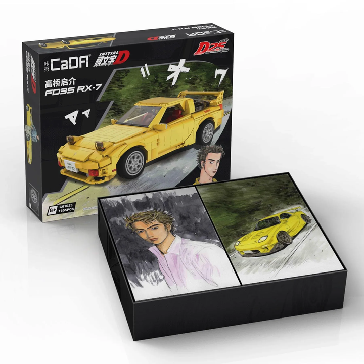 CaDA Initial D Keisuke Takahashi Mazda RX7 FD3S