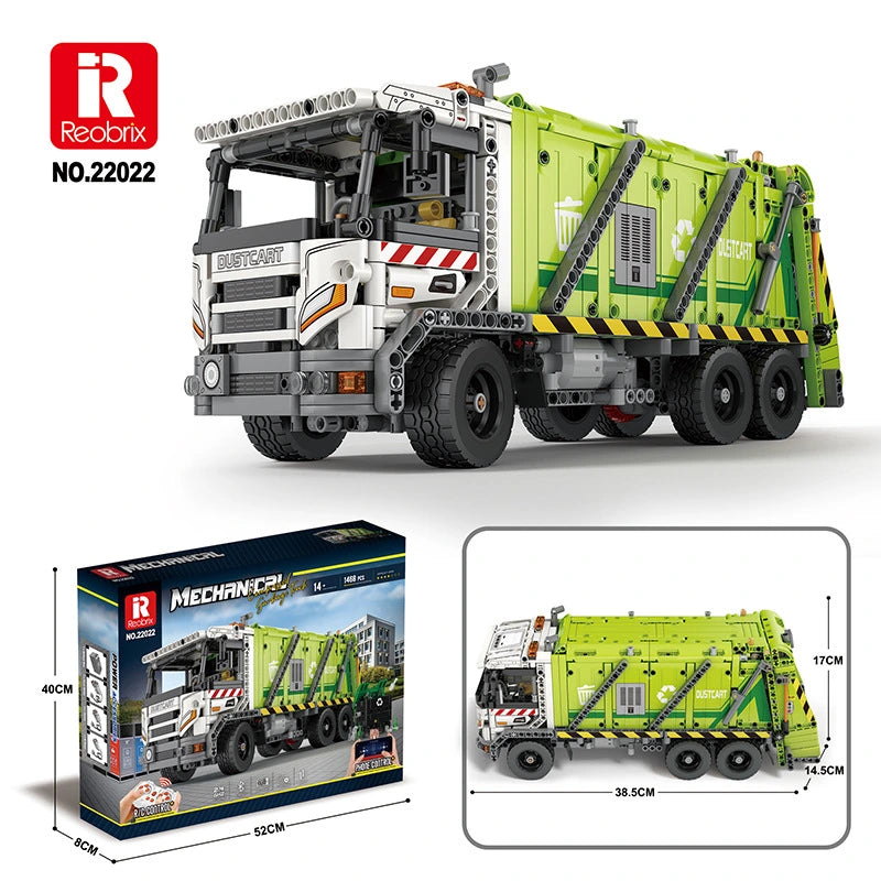 Reobrix Sıkıştırılmış Çöp Kamyonu