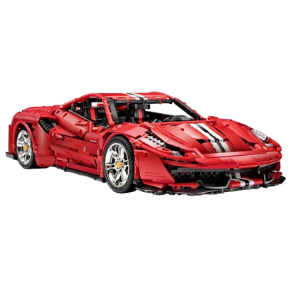 CaDA Master C61042w 3187 Parça Ferrari 488 Pista Uzaktan Kumandalı Yapı Seti