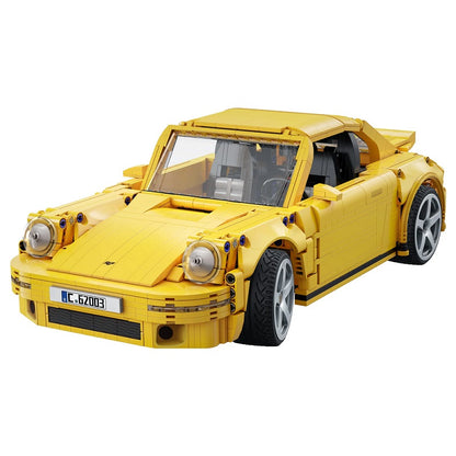 CaDA C62003W - RUF CTR 2017 Yellowbird 1:12 Ölçekli Motorlu Yapı Seti (1515 Parça)