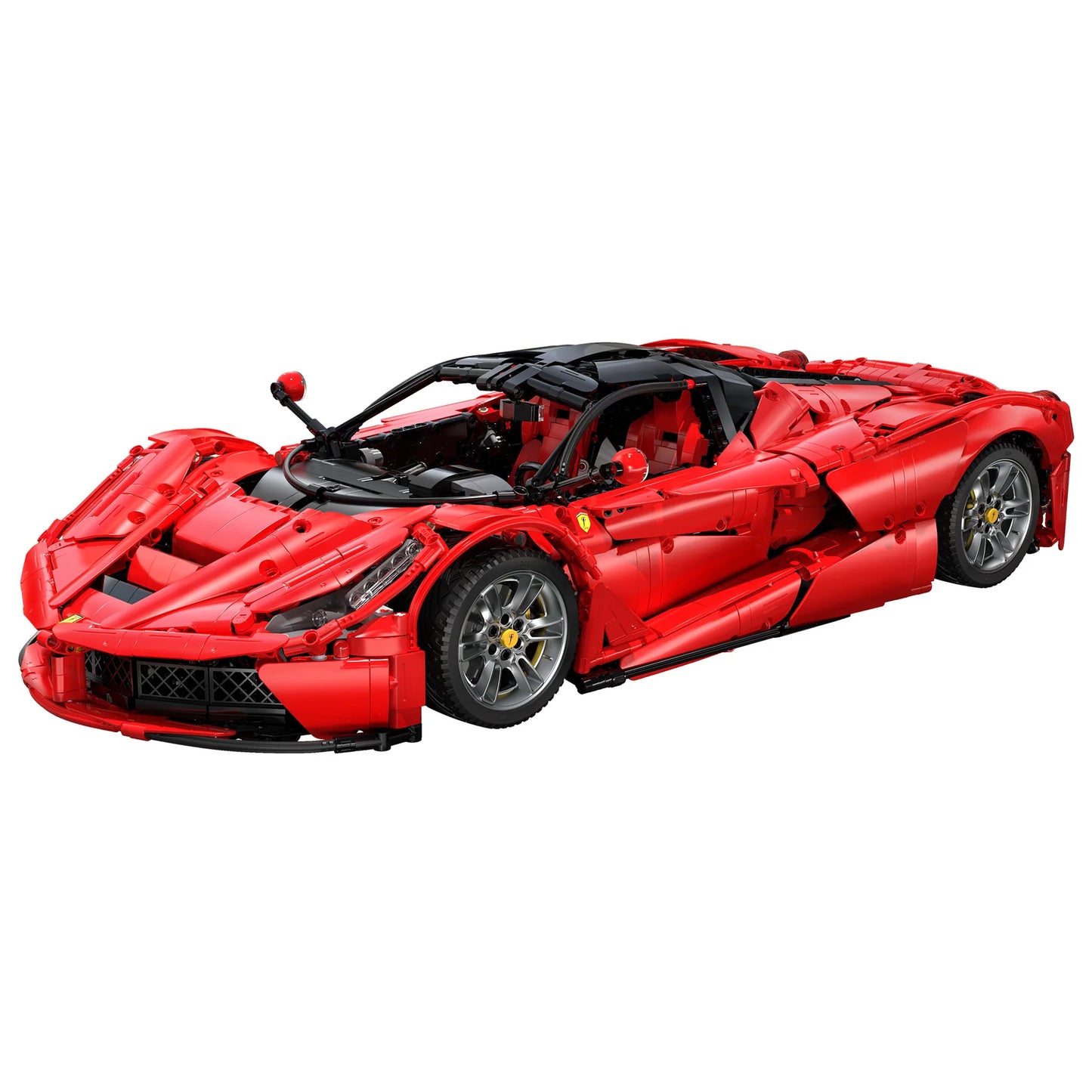 CaDA C61505W Viva Hypercar - Ferrari LaFerrari Replikası, 4739 Parça, 1:8 Ölçekli V12 Motorlu Yapı Seti