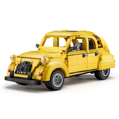 CaDA C61026W Citroën 2CV Replika Yapı Seti - 1238 Parça Gerçekçi Model