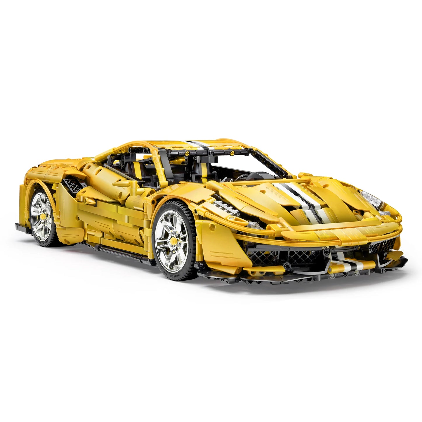 CaDA C61057W Super Car - Ferrari Italia Esinlenilmiş, 3187 Parça, Uzaktan Kumandalı Spor Araba Yapı Seti