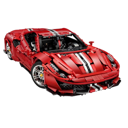 CaDA Master C61042w 3187 Parça Ferrari 488 Pista Uzaktan Kumandalı Yapı Seti