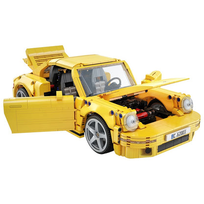 CaDA C62003W - RUF CTR 2017 Yellowbird 1:12 Ölçekli Motorlu Yapı Seti (1515 Parça)