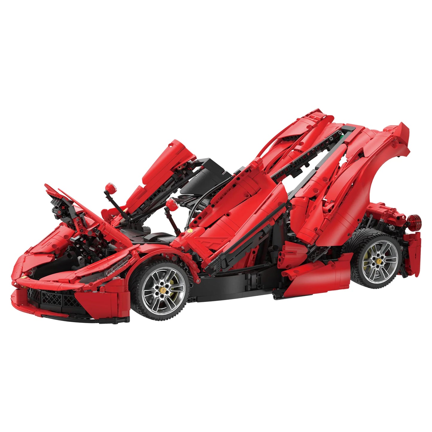 CaDA C61505W Viva Hypercar - Ferrari LaFerrari Replikası, 4739 Parça, 1:8 Ölçekli V12 Motorlu Yapı Seti