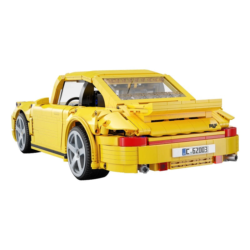 CaDA C62003W - RUF CTR 2017 Yellowbird 1:12 Ölçekli Motorlu Yapı Seti (1515 Parça)