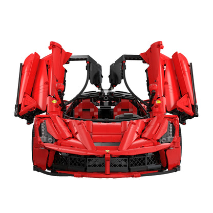 CaDA C61505W Viva Hypercar - Ferrari LaFerrari Replikası, 4739 Parça, 1:8 Ölçekli V12 Motorlu Yapı Seti