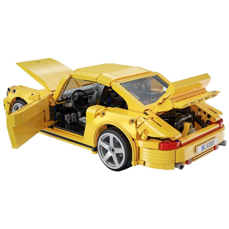 CaDA C62003W - RUF CTR 2017 Yellowbird 1:12 Ölçekli Motorlu Yapı Seti (1515 Parça)