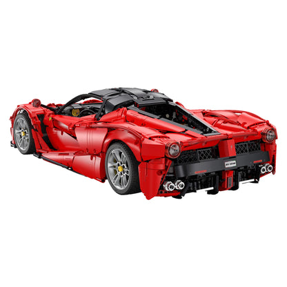 CaDA C61505W Viva Hypercar - Ferrari LaFerrari Replikası, 4739 Parça, 1:8 Ölçekli V12 Motorlu Yapı Seti