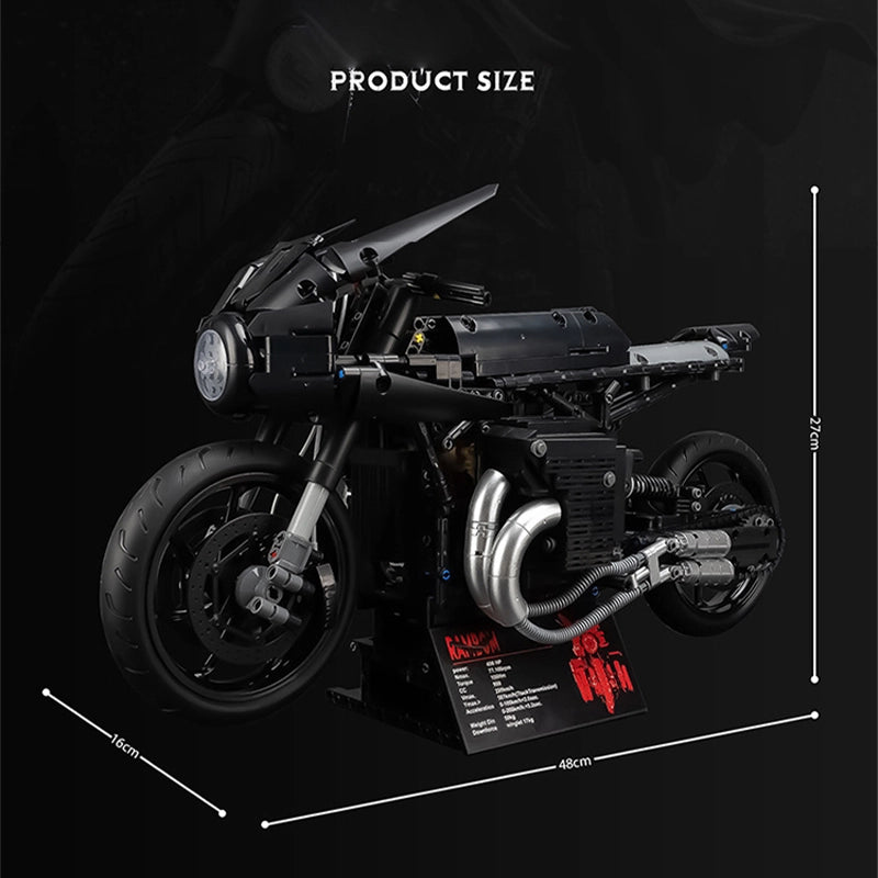 K-Box Siyah Bat Motosiklet