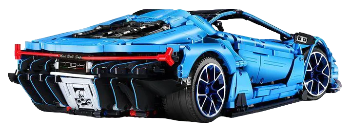 MDY™ - CaDA C61041 Lamborghini Centenario: 3842 Parçalık 1:8 Ölçekli Motorize Model Araba Kiti