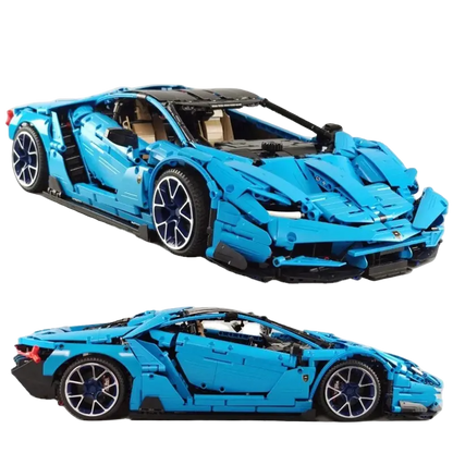 MDY™ - CaDA C61041 Lamborghini Centenario: 3842 Parçalık 1:8 Ölçekli Motorize Model Araba Kiti