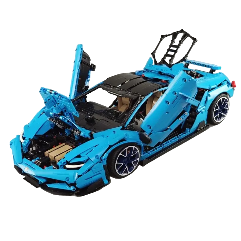 MDY™ - CaDA C61041 Lamborghini Centenario: 3842 Parçalık 1:8 Ölçekli Motorize Model Araba Kiti