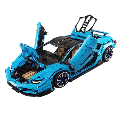 MDY™ - CaDA C61041 Lamborghini Centenario: 3842 Parçalık 1:8 Ölçekli Motorize Model Araba Kiti