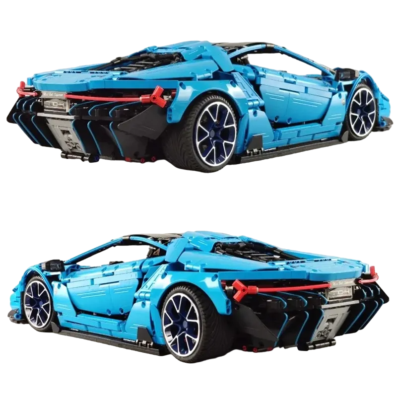 MDY™ - CaDA C61041 Lamborghini Centenario: 3842 Parçalık 1:8 Ölçekli Motorize Model Araba Kiti