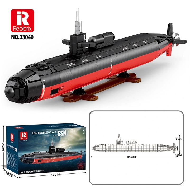 Reobrix Los Angeles-Class SSN 1:125