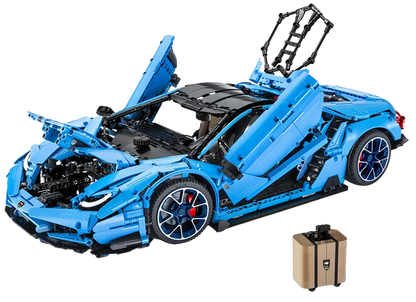 MDY™ - CaDA C61041 Lamborghini Centenario: 3842 Parçalık 1:8 Ölçekli Motorize Model Araba Kiti