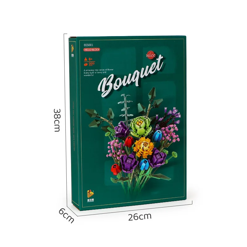 Çiçek Buketi Yapı Seti