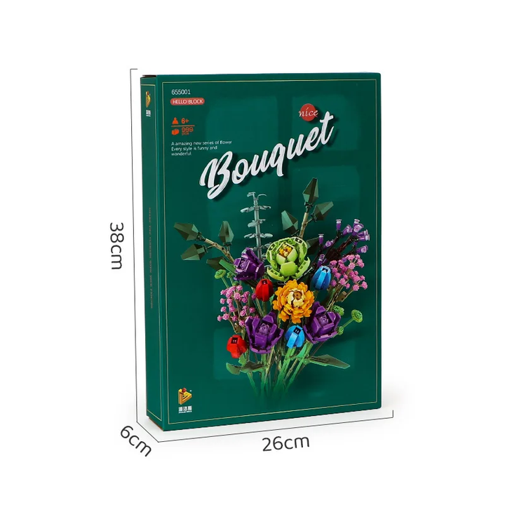 Çiçek Buketi Yapı Seti