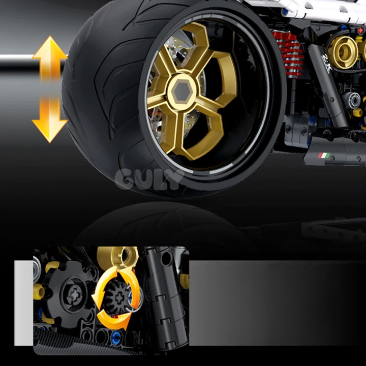 GULY 60522 Raceforge Top Speed Motorcycle