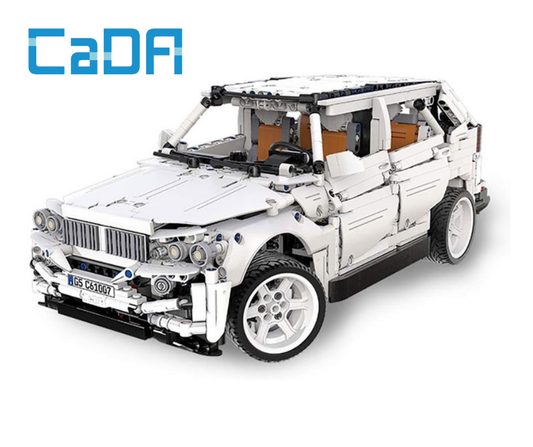 CaDA C61007W 2208 Parça 4 Tekerlekten Çekiş Off-Road Araba Yapı Seti - Uzaktan Kumandalı Model