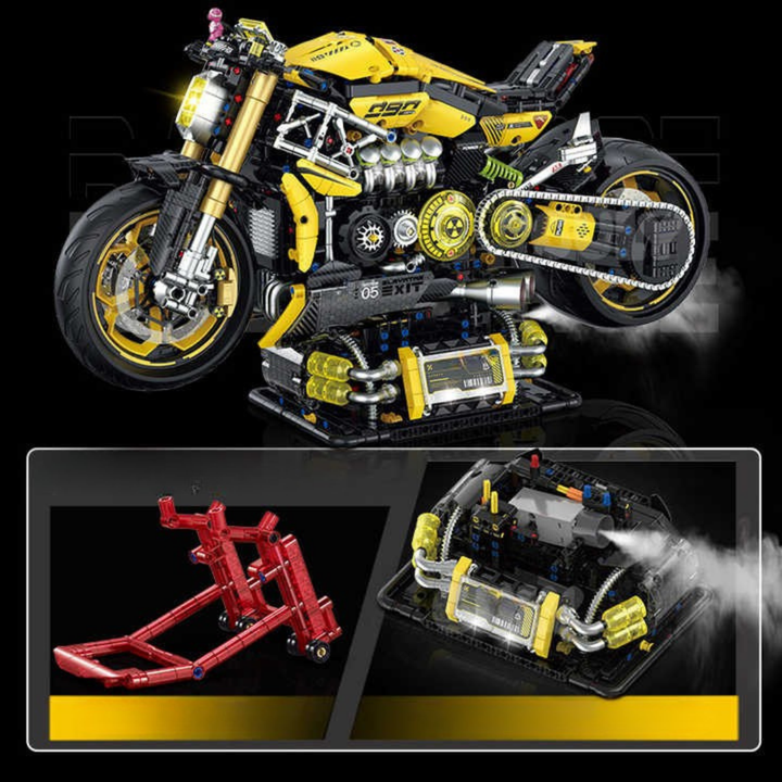 GULY 60519 Cyberpunk Locomotive – Big Devil Dynamic Version