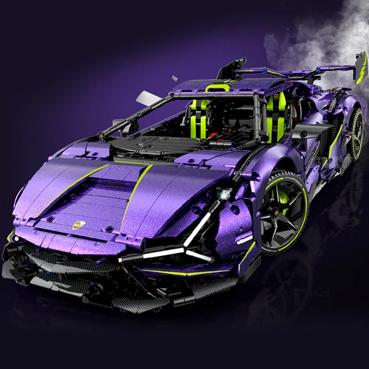 GULY 10635 Lamborghini Purple Supercar Technic