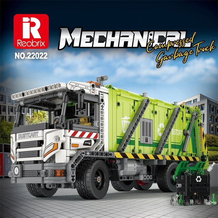 Reobrix Sıkıştırılmış Çöp Kamyonu