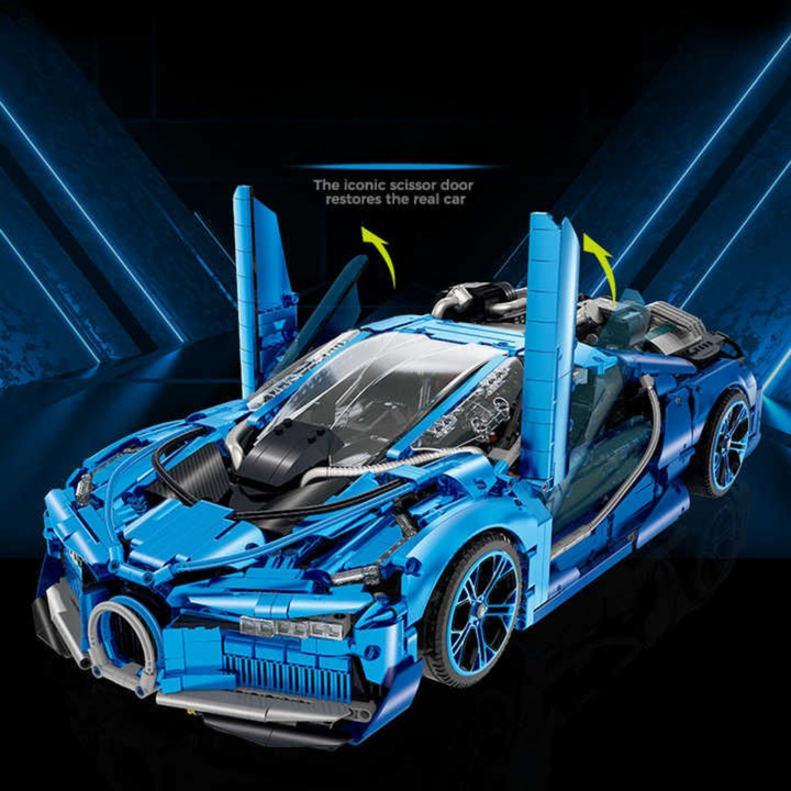GuLy 10613 Bugatti Chrome Super Car