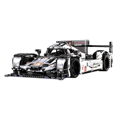 MDY™ - CaDA C61016W Porsche 919 Hybrid Evo, 1586 Parça, Motorize Edilebilir 1:9.5 Ölçekli Yarış Arabası