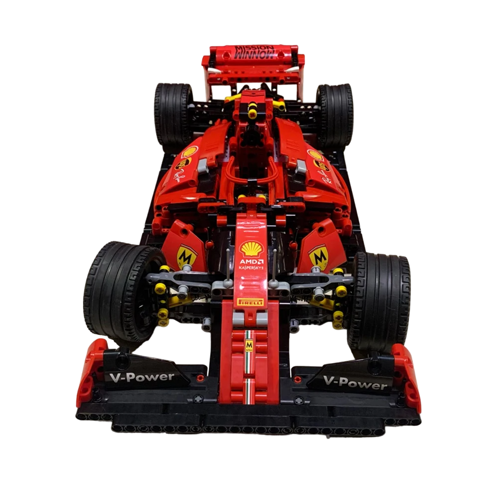 MDY™ - Ferrari SF90 Yapı Seti +1072 Parça - Detaylı ve Gerçekçi Yarış Arabası Modeli