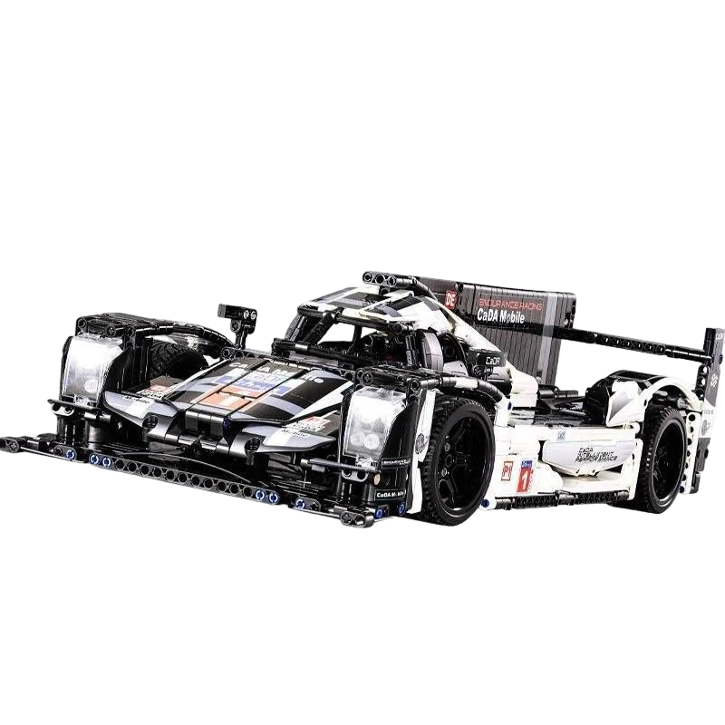 MDY™ - CaDA C61016W Porsche 919 Hybrid Evo, 1586 Parça, Motorize Edilebilir 1:9.5 Ölçekli Yarış Arabası